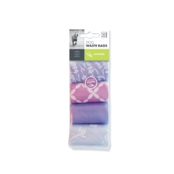 M-PETS Woreczki na psie odchody LAWENDA 120 szt (8 rol)